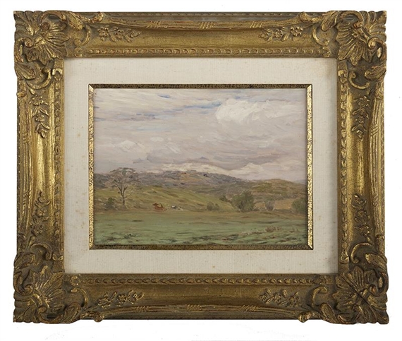 The Green Valley by Leonard Ochtman