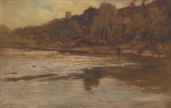 Jock Elliot's Summer on the Teviot by George Aikman