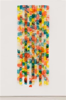 Jennifer West: Exploded Film Quilt and Nipple Film Quilt - Marc Foxx Gallery