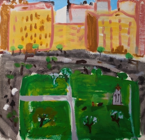 Untitled City Scape by Joe Furlonger, 2001