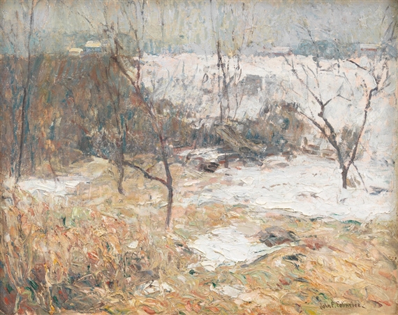 Peach Trees in Winter by John Fulton Folinsbee, 1923
