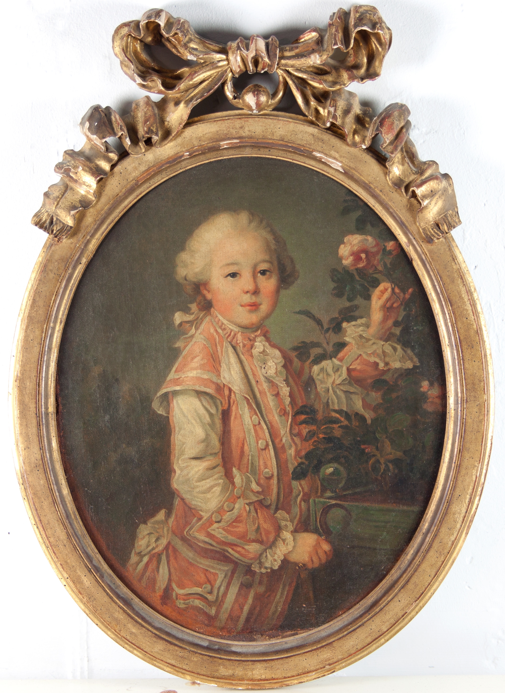 Portrait of the Comte de Nogent by Francois-Hubert Drouais