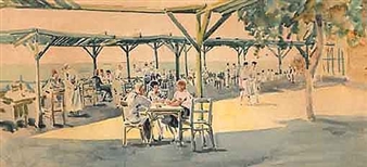 Café in Tel Aviv - Samuel Zulkis