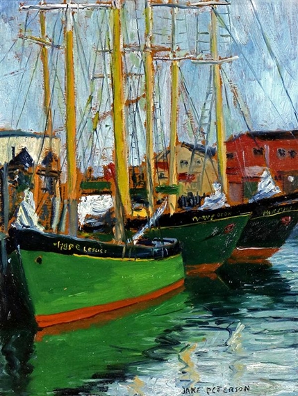 Jane Peterson | Gloucester Harbor | MutualArt