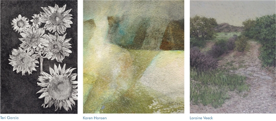 Teri Garcia, Karen Hansen and Loraine Veeck - Schomburg Gallery