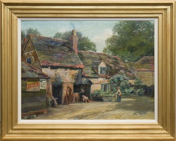 RURAL COTTAGES by Hugh Allan