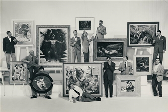 Exhibition Explores Collection and Creative Methods of Popular Art Correspondence Course