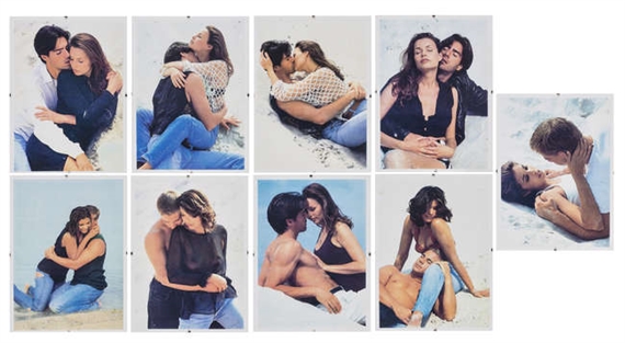 Set of 9 Works: Couples by Hans-Peter Feldmann, circa 1985