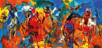 Balap Kuda - Iswanto