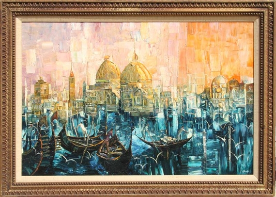George Russin | Grand Canal, Venice (Circa 1975) | MutualArt