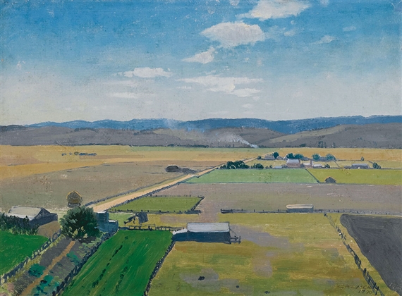 Valley near Bairnsdale by Elioth Gruner, 1930