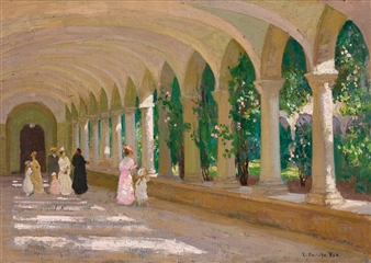 Monastery, San Lazzaro - E. Phillips Fox