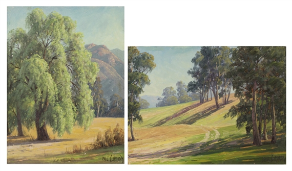 Two Works: Sycamore Shadow and Trees & Hills