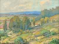 View of the Arroyo Grande by Karl Dempwolf