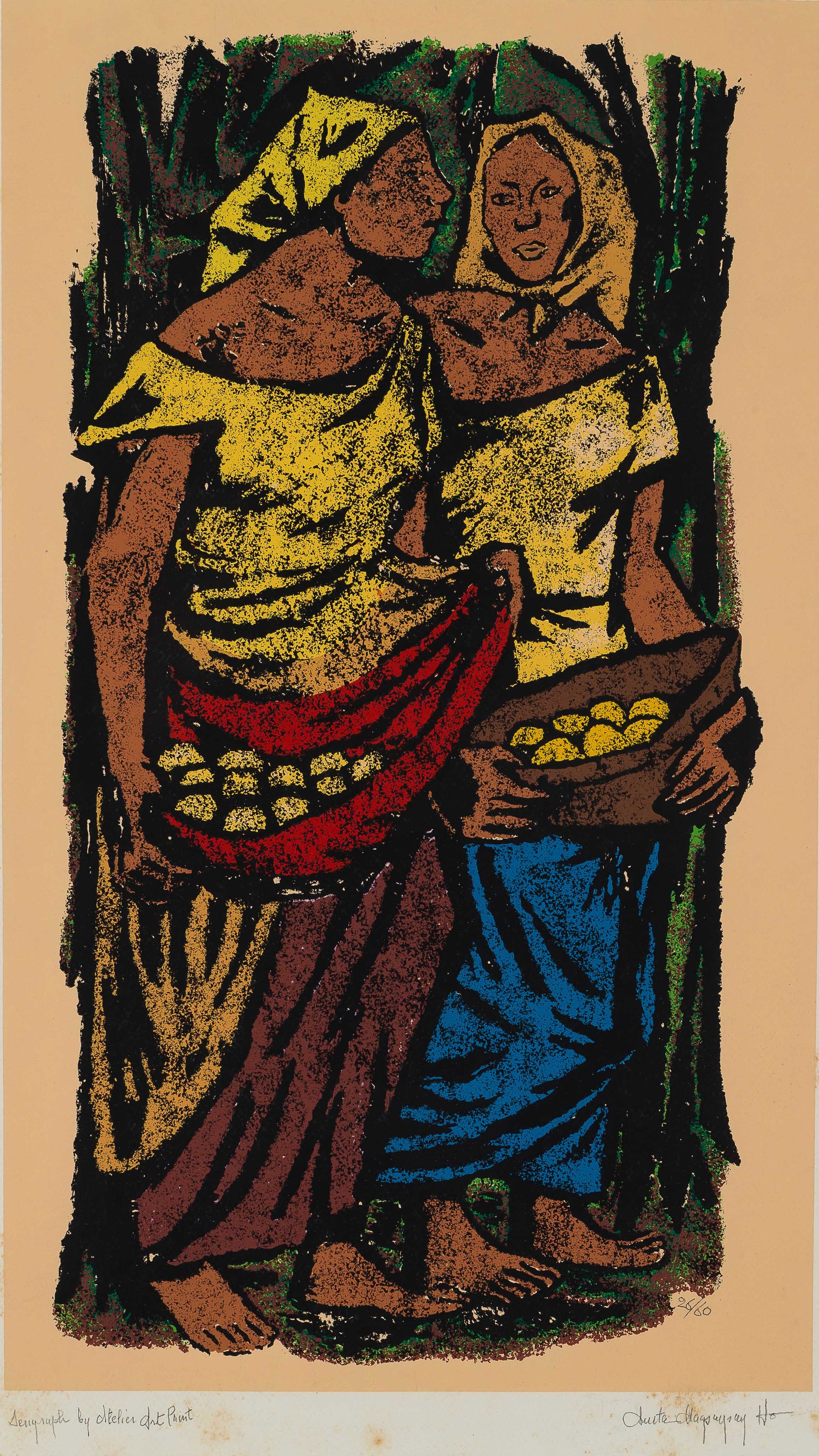 Artwork by Anita Magsaysay-Ho, Undated, Made of Serigraph