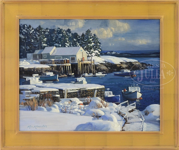 Kenneth Knowles | WINTER HARBOR | MutualArt