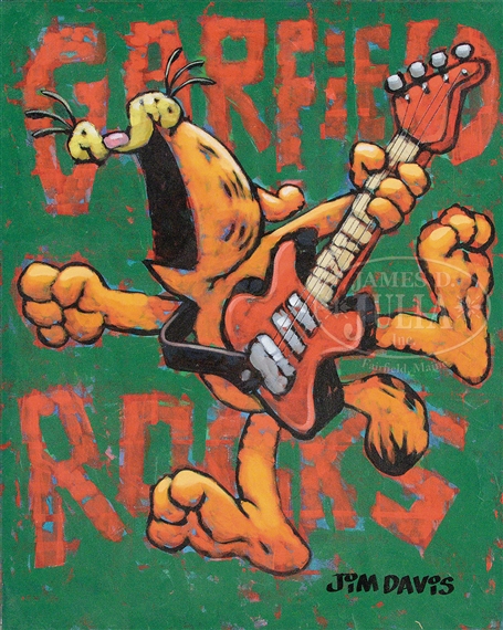 Jim Davis | GARFIELD ROCKS (2002) | MutualArt