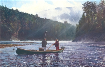 The Blue Canoe - Peter Corbin
