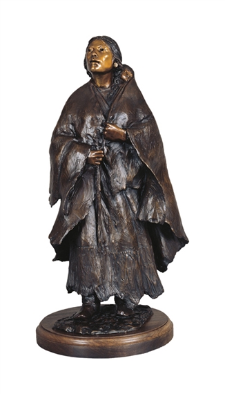 Shoshone Mother and Child by Glenna Goodacre, 1999