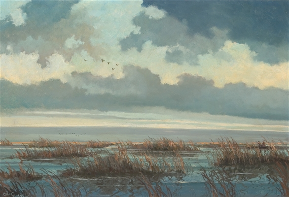 Duck Hunters by Eric Sloane