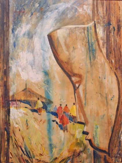 Rural Scene & Mask - Wren Sargent