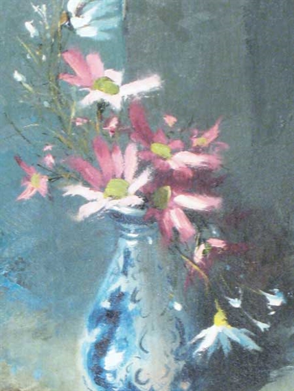 Floral Still Life by Hennie Griesel