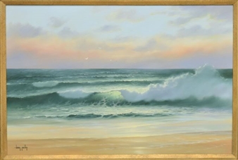 Ocean Waves at Seaside - Larry Prellop