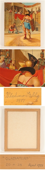 Roman gladiator by Vladimir Stekly