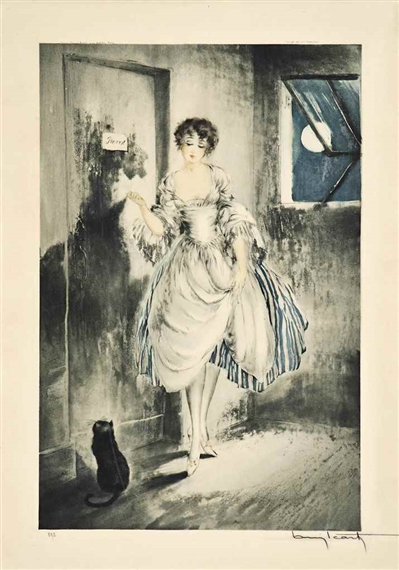 Louis Icart | 'ORCHIDS' (1937) | MutualArt