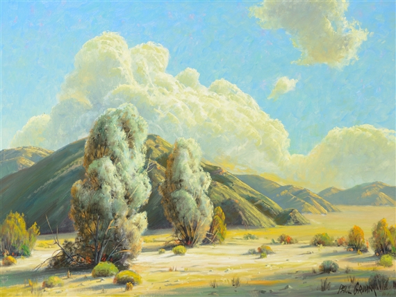 Sun-Kissed Smoke Trees by Paul Grimm, 1968