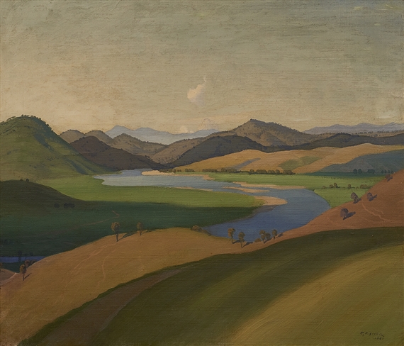 Yass Landscape by Elioth Gruner, 1929