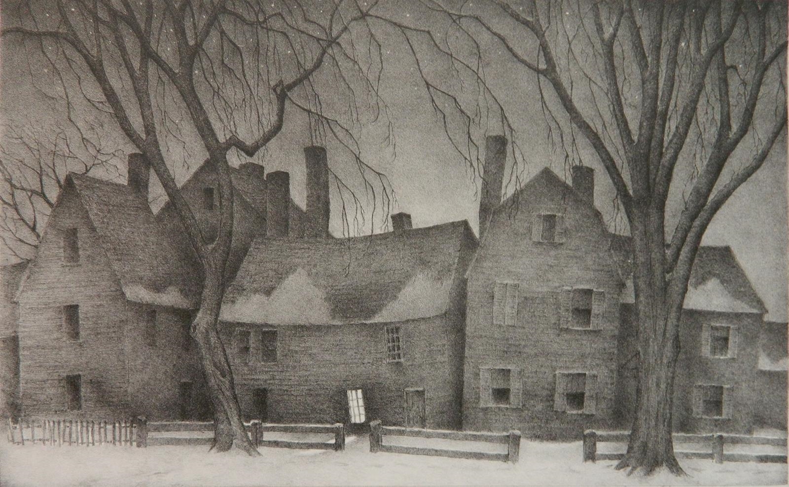 Artwork by Ella Fillmore Lillie, Marblehead, Made of lithograph