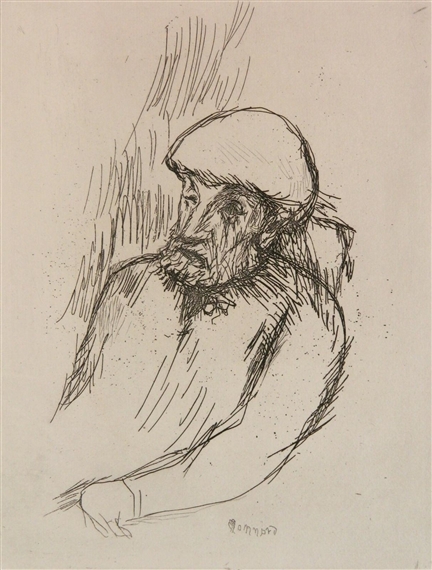 Pierre Bonnard | Portrait de Renoir (Circa 1916) | MutualArt