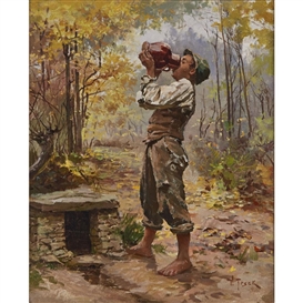 peck pinon 絵画 Sold at Auction: PINON, Perfecto 'Peck' (Philippines 1917