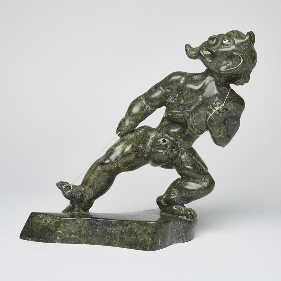 Charlie Ugyuk | NAKED DEVIL PULLING STRING (1985) | MutualArt