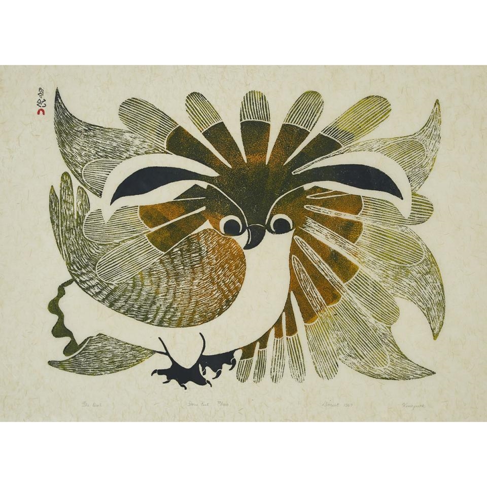 Kenojuak Ashevak | THE OWL (1969) | MutualArt