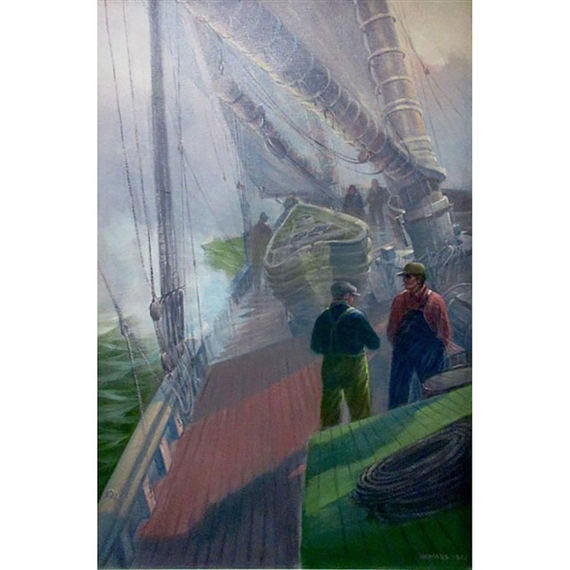 UNTITLED - FISHERMEN ON BOAT - Brent Homans