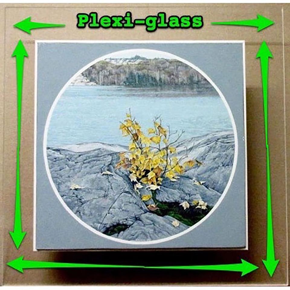 Artwork by Robert Ross, LUMSDEN LAKE, KILLARNEY PARK, Made of acrylic on board