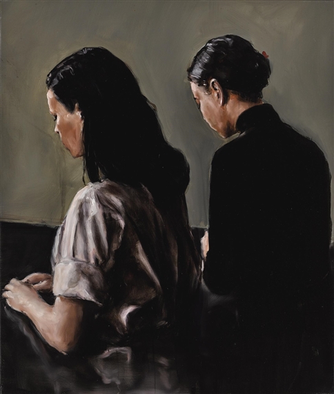 TWO by Michaël Borremans, 2004
