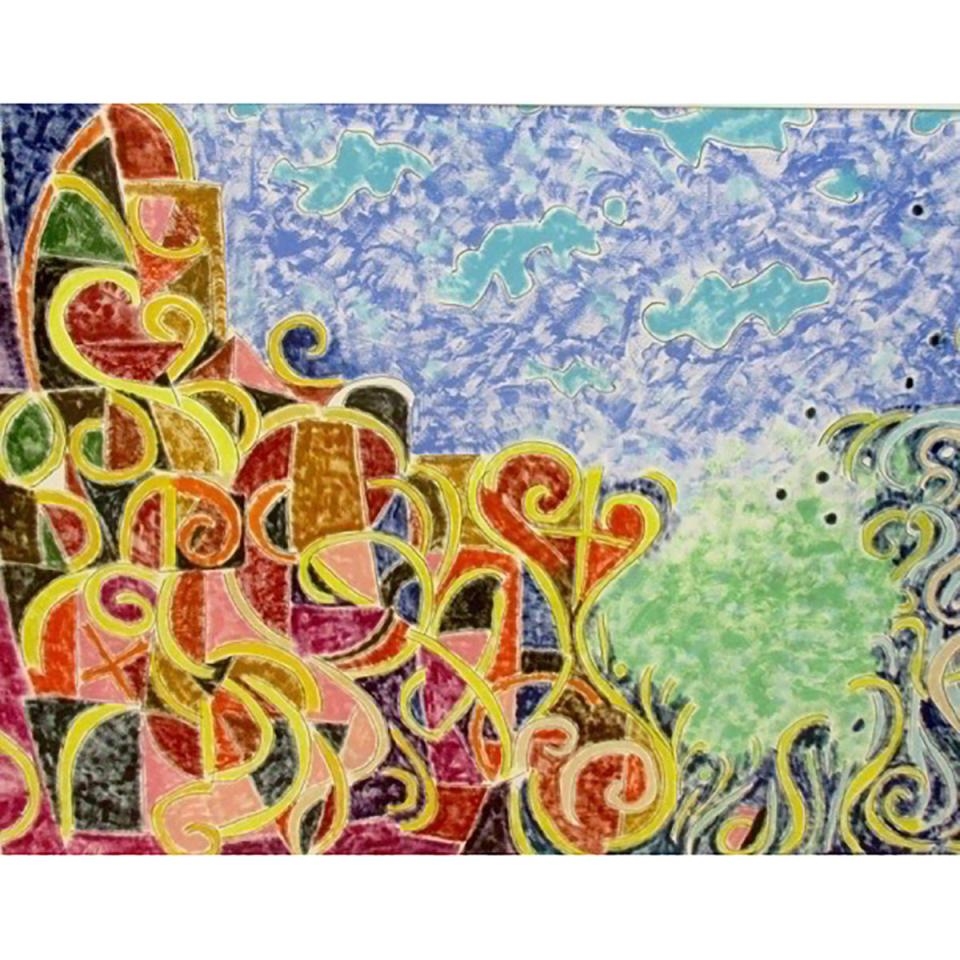 Artwork by Erik Gamble, Untitled, Made of Acrylic on paper