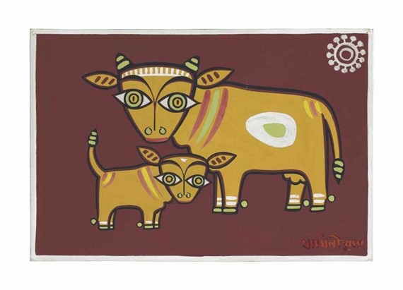 Untitled by Jamini Roy, circa 1950s