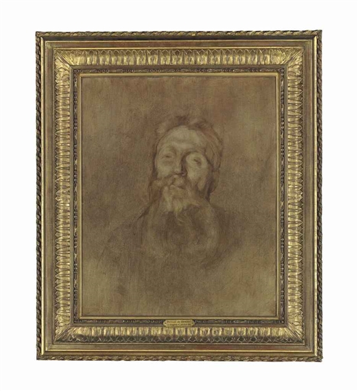 Portrait of Auguste Rodin by Eugène Carrière