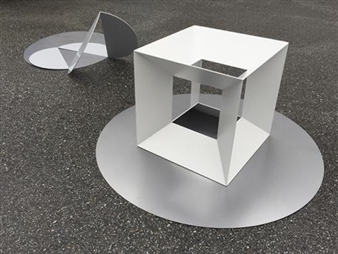 Myung-seop Hong: Meta-square / Meta-cube - Gallery EM