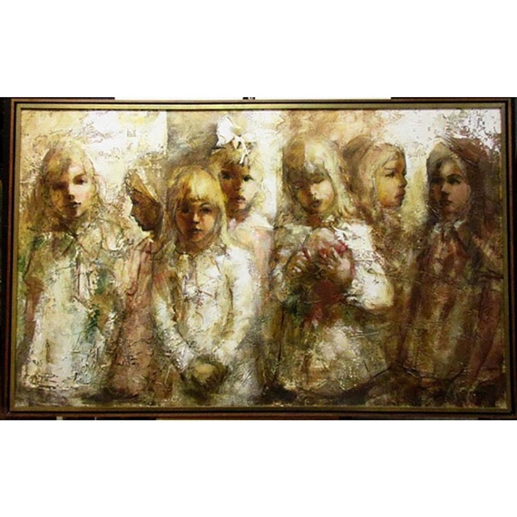 UNTITLED - SCHOOL GIRLS by Julius Damasdy