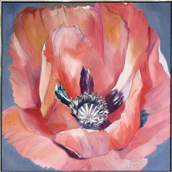 PINK POPPY by Helen Lucas, 1988