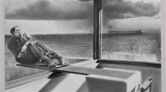 Robert McNally: Drawings from the Hermit's Cave - David Risley Gallery