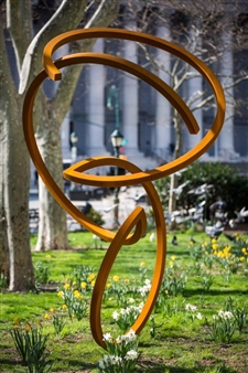 Dee Briggs: Three Rings 6’ Diameter - Newcomb Art Museum of Tulane