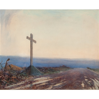 Two Works: The Cross at Poziers and Early Morning - W. Cecil Dunford