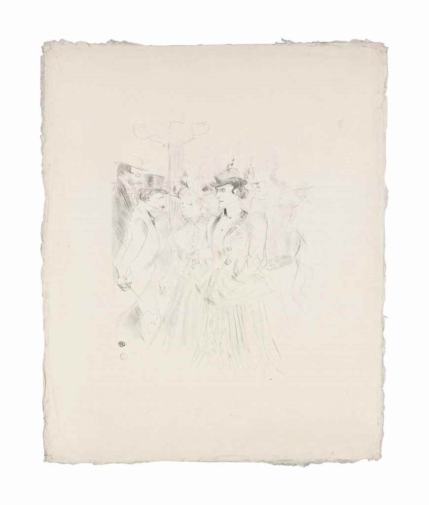 Promenoir by Henri de Toulouse-Lautrec, 1899