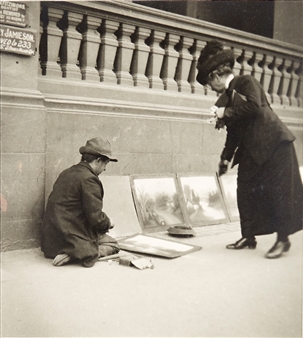 Pavement Artist - Harold Cazneaux